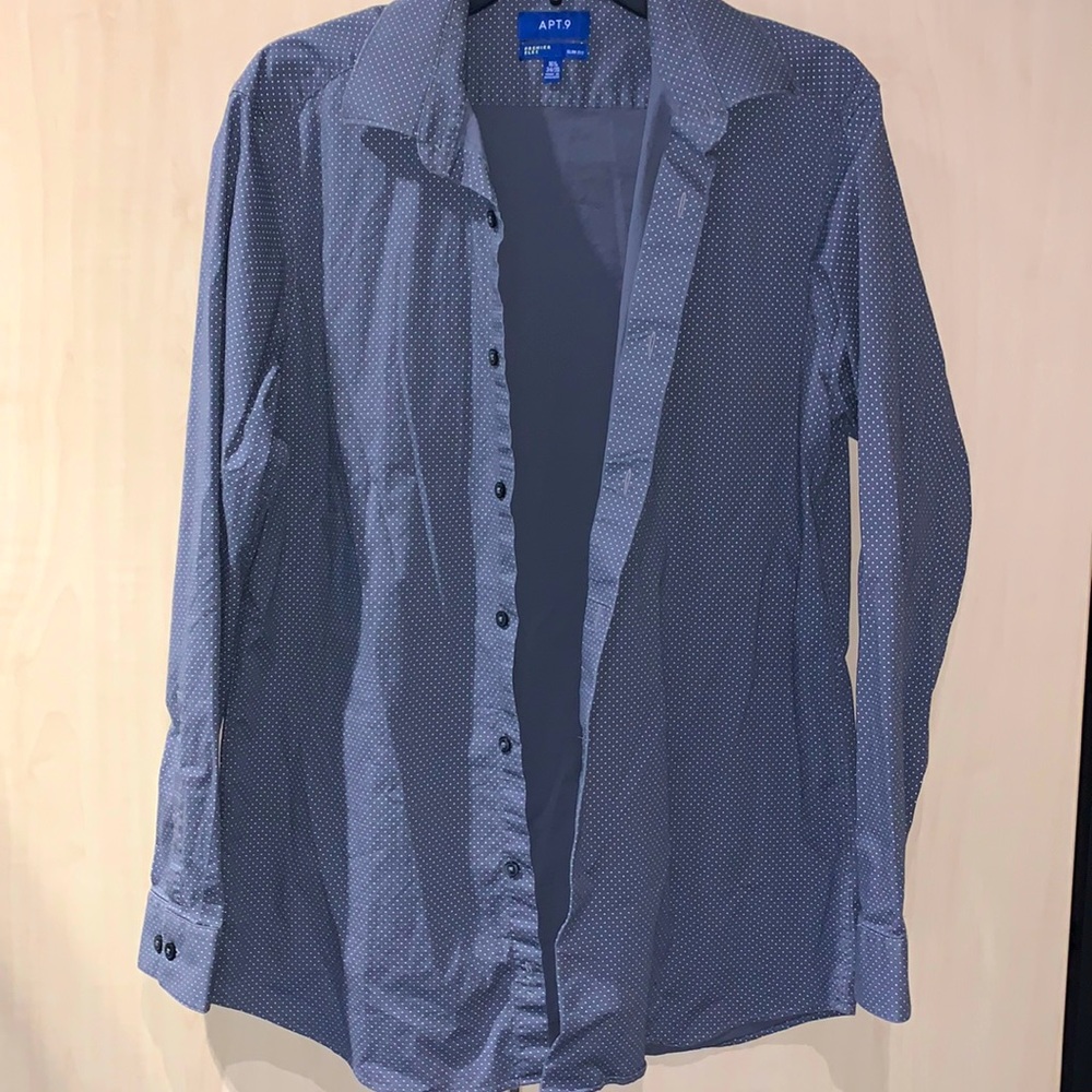 Dotted Collared Shirt